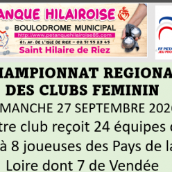 Championnat des clubs open et féminin 2026